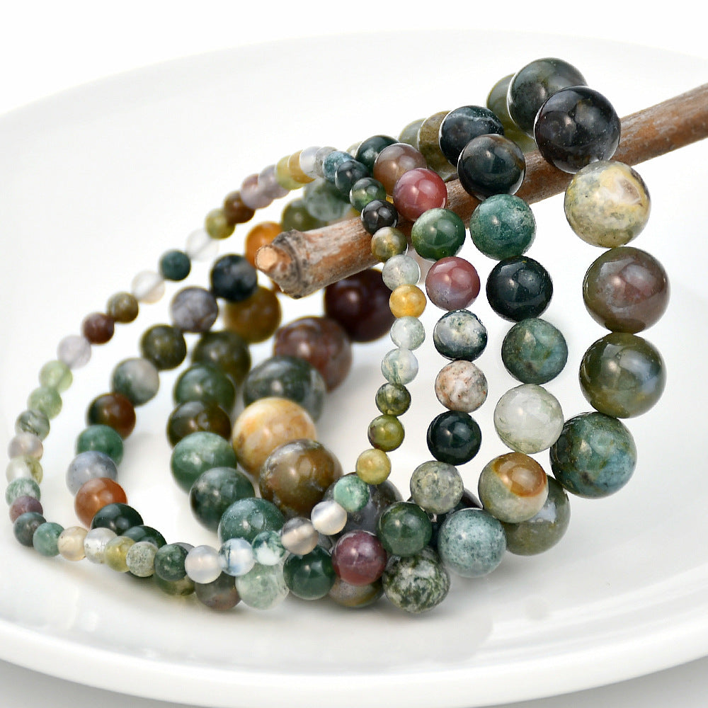 Wholesale of New Chinese Style Colorful Natural Stone Beaded Bracelets